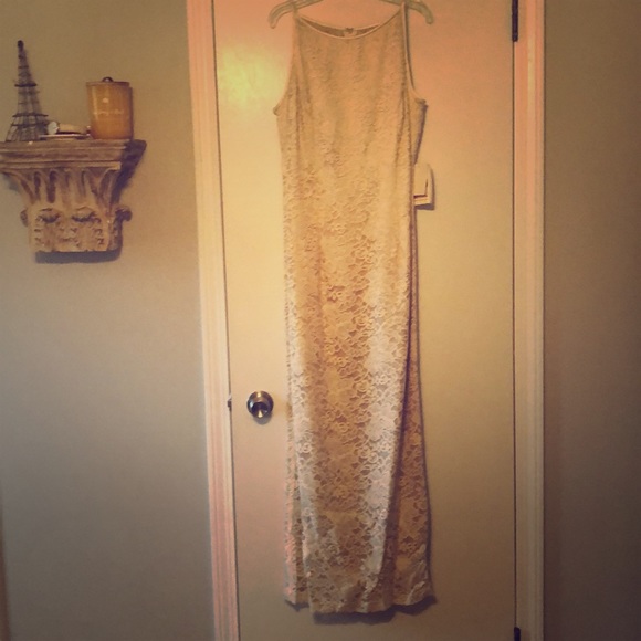 Vintage Jessica McClintock Formal Gown - Picture 1 of 5